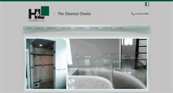 Desktop Screenshot of hlglass.ca